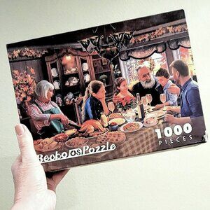 Becko US THANKSGIVING TABLE Jigsaw Puzzle 1000 pieces